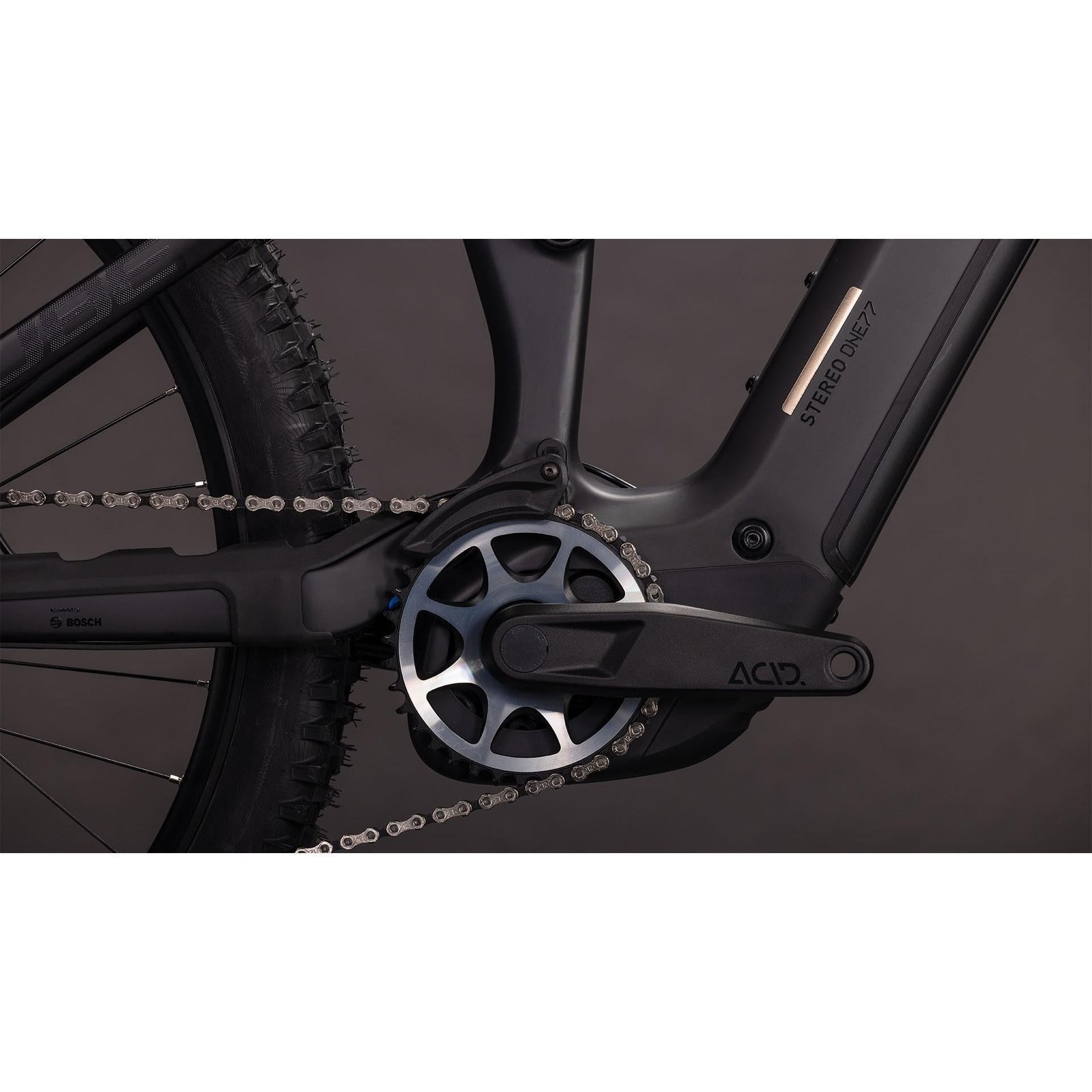 Cube Stereo Hybrid ONE77 HPC SLX 800 Electric Enduro Bike Blackline – SM - image 3