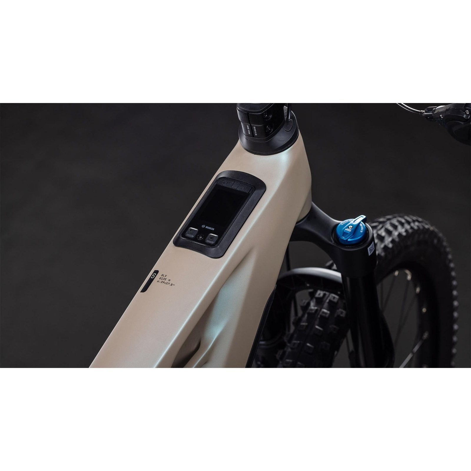 Cube Stereo Hybrid ONE77 HPC SLX 800 Electric Enduro Bike Glintsand’n’Black – SM - image 2