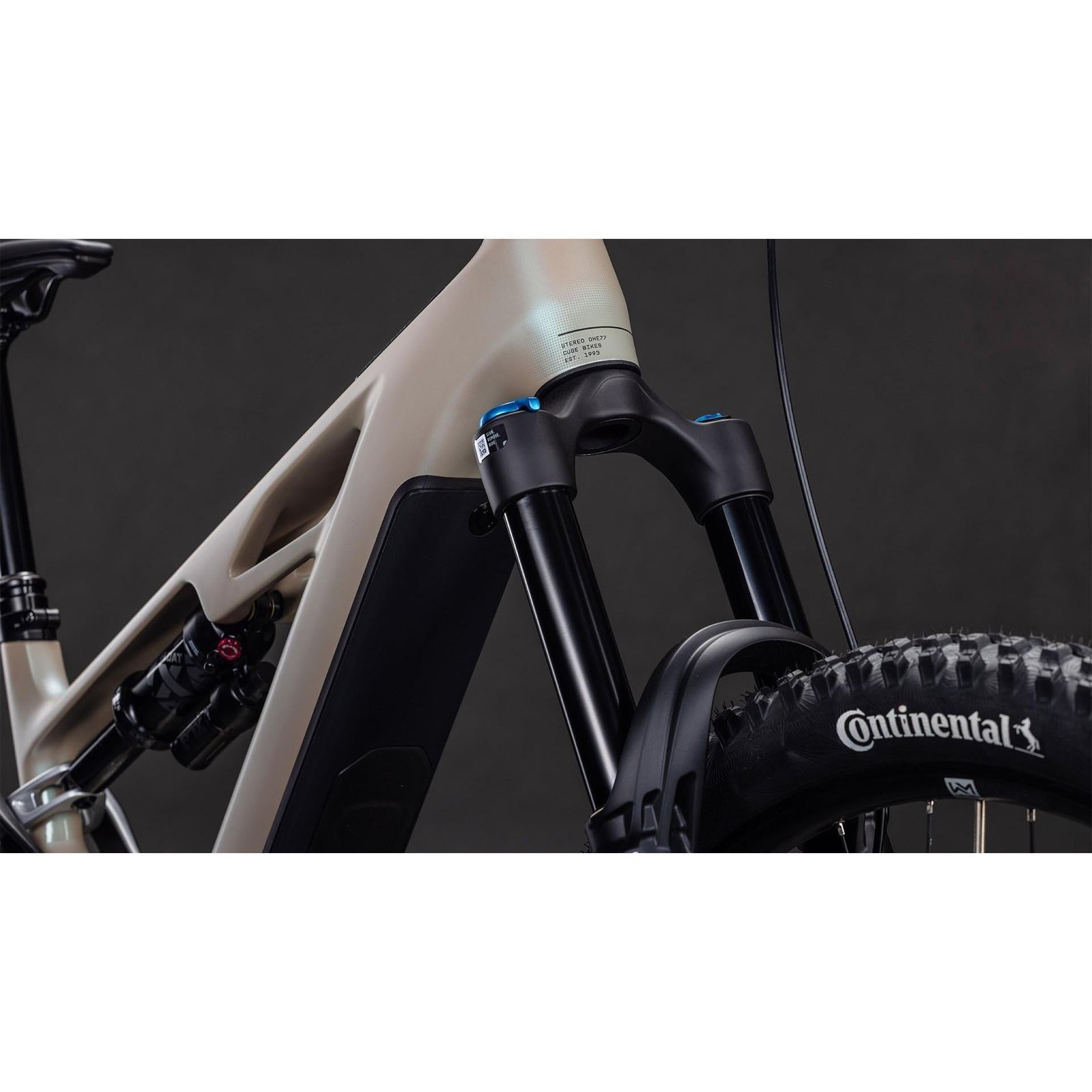 Cube Stereo Hybrid ONE77 HPC SLX 800 Electric Enduro Bike Glintsand’n’Black – SM - image 3