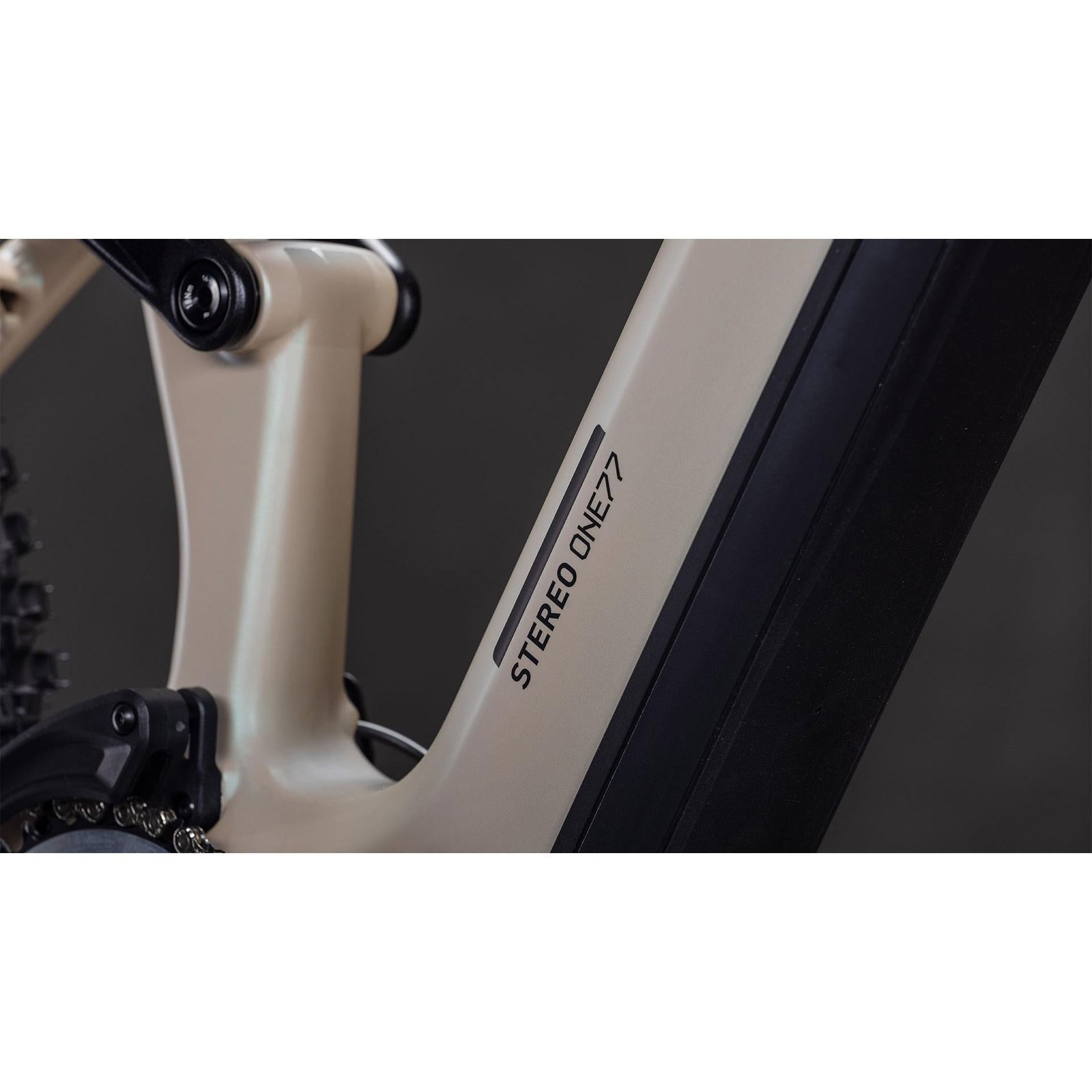 Cube Stereo Hybrid ONE77 HPC SLX 800 Electric Enduro Bike Glintsand’n’Black – SM - image 5