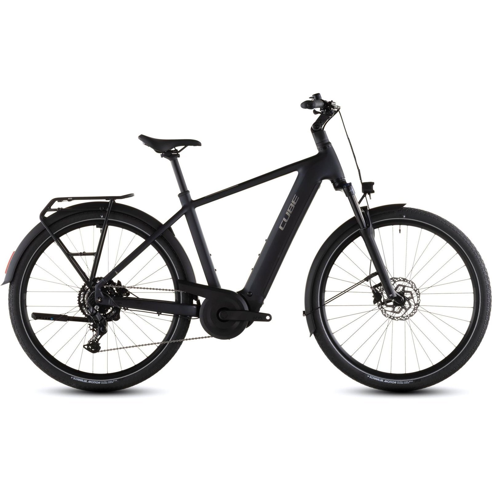 Cube Touring Hybrid ONE 600 Electric Hybrid Bike Coal’n’Chrome – SM