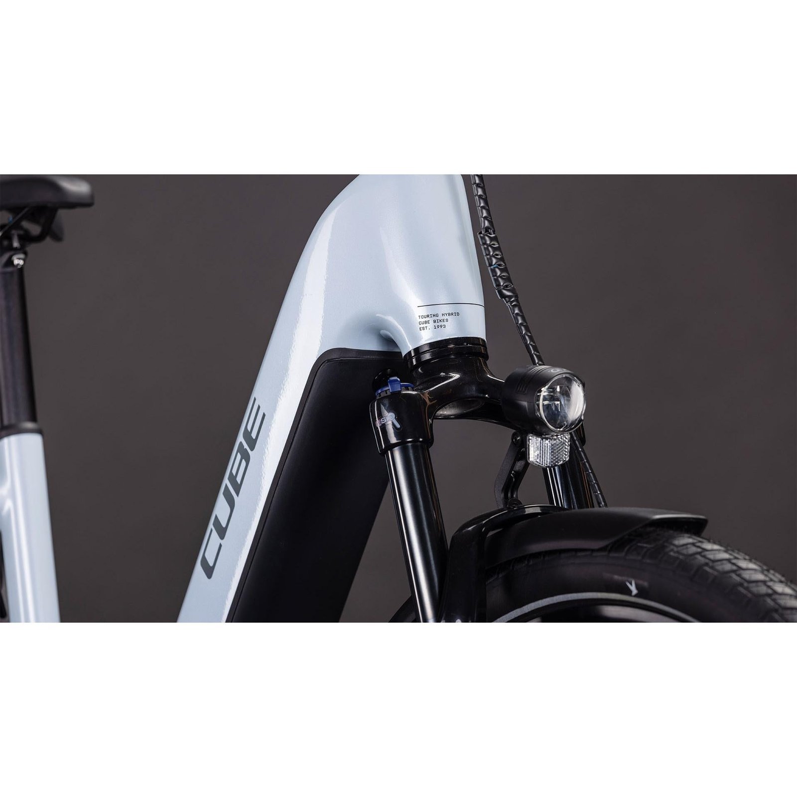 Cube Touring Hybrid ONE Easy Entry 600 Electric Hybrid Bike Glacier’n’Reflex – XS - image 5