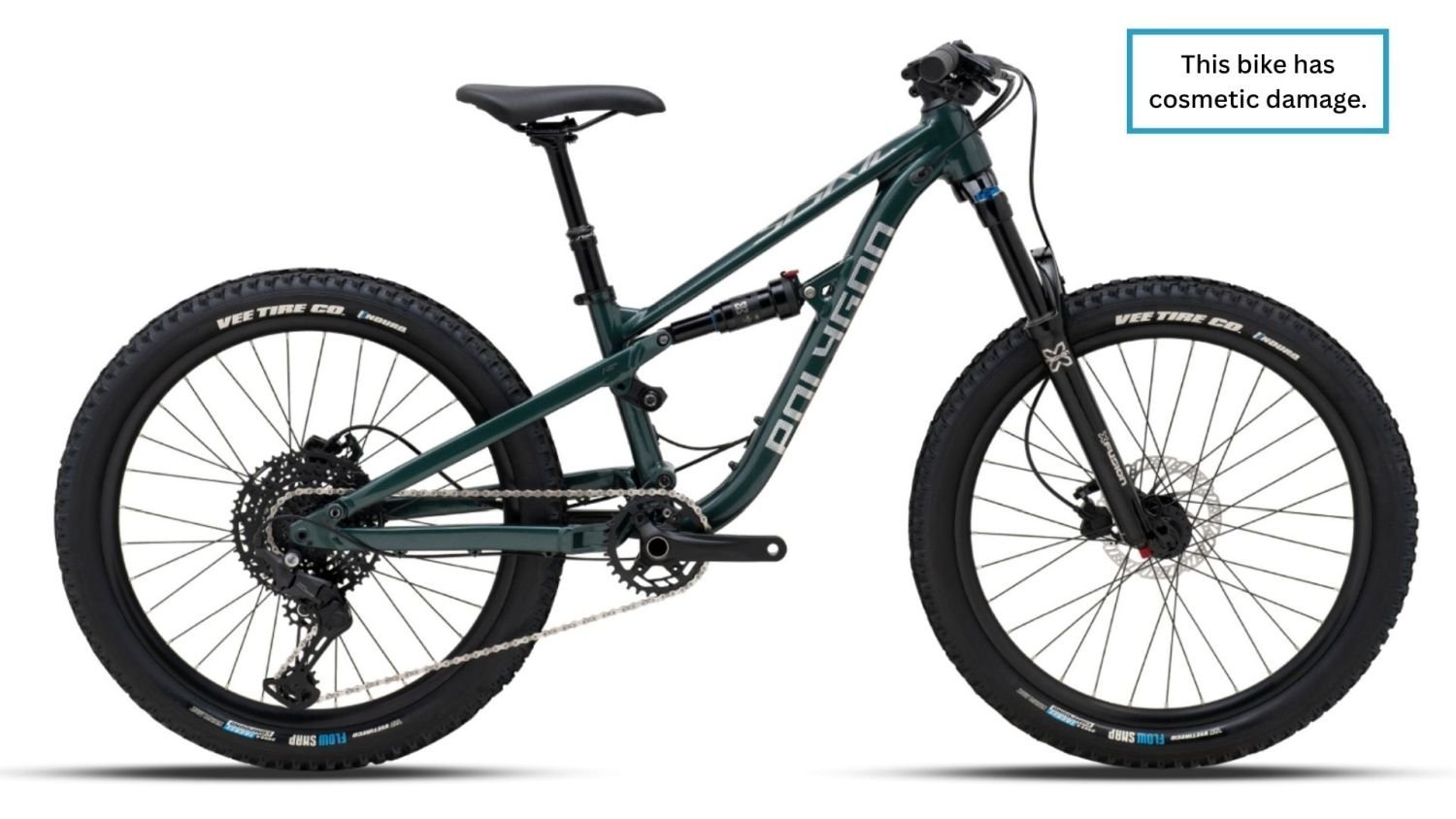 Ex Demo – Polygon Siskiu D24 EVO – Kids Mountain Bike GRN1
