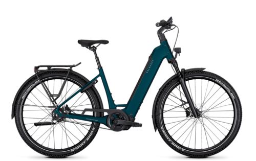 Kalkhoff K26 ENTICE 3 EXCITE BELT ELECTRIC BIKE 600Wh – S / Moonstone Grey Matt / Wave (Step Through)