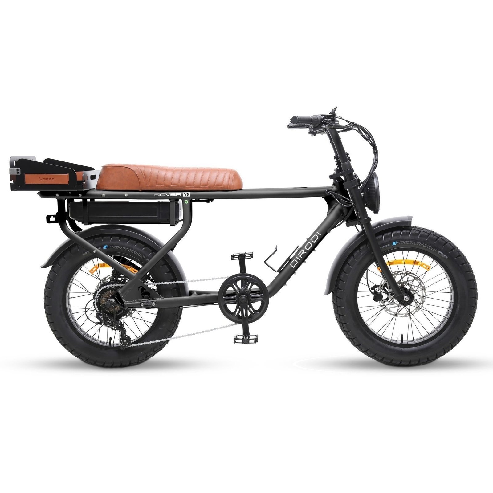 DiroDi Rover Gen 6 ST 250W Electric Fat Bike Matte Black - image 8