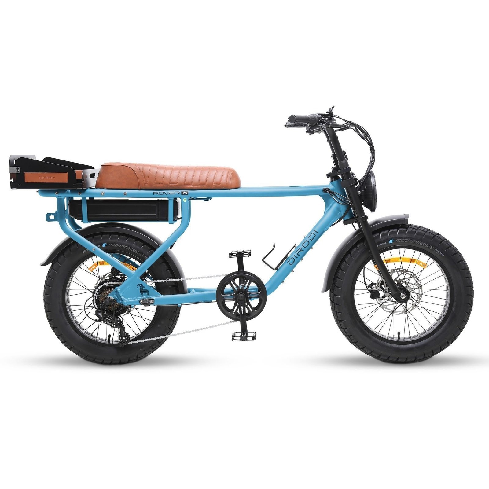 DiroDi Rover Gen 6 ST 250W Electric Fat Bike Matte Black - image 9