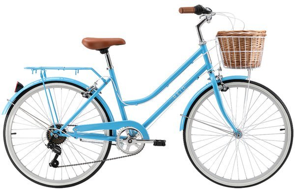 Reid Ladies Petite 24-inch — Vintage Kids Bike – Baby Blue - image 2