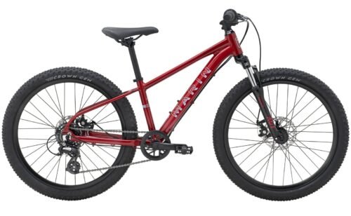Marin Bayview Trail 24 – Kids Mountain Bike – Red / Light Blue