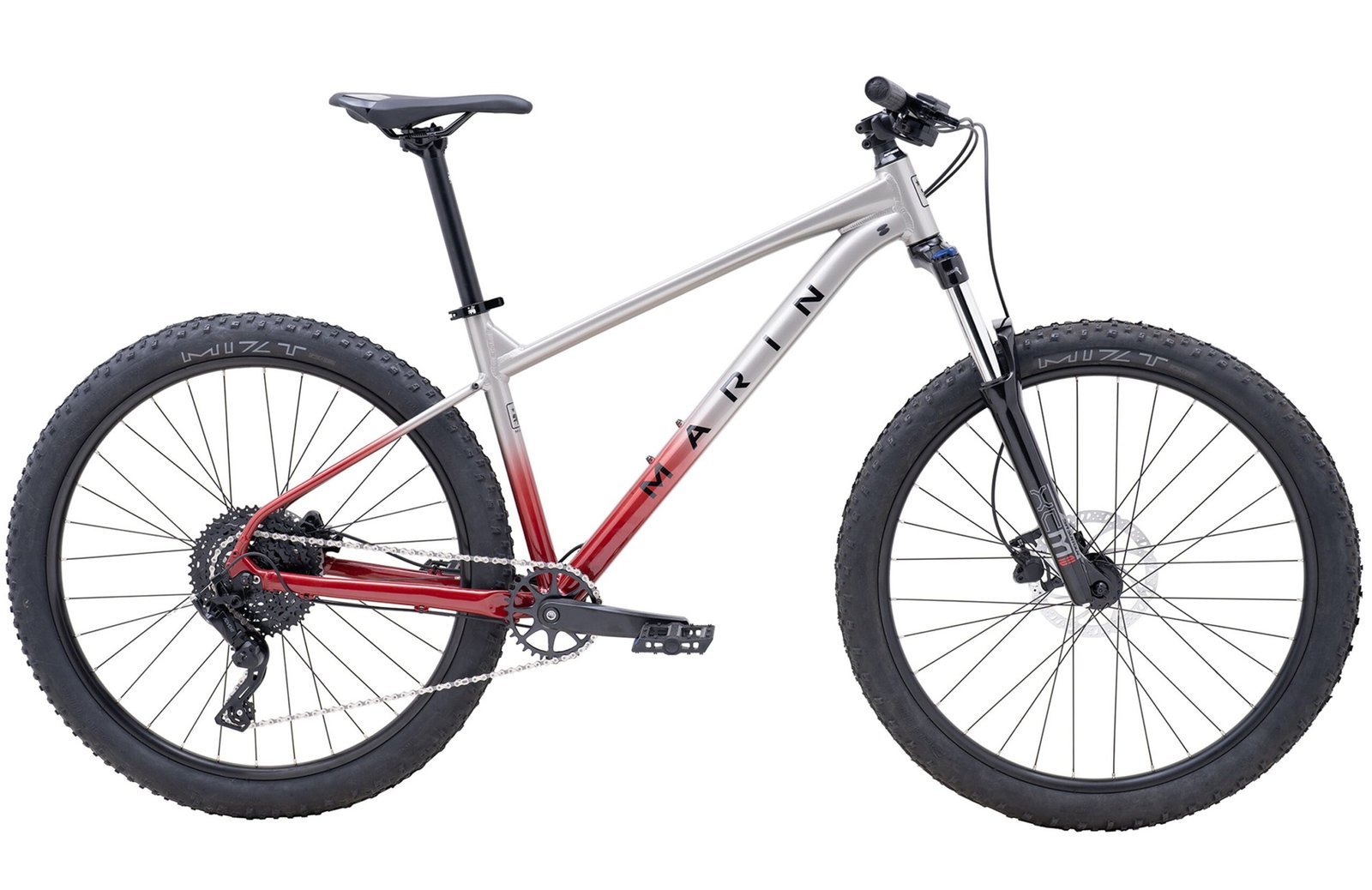 Marin Kentfield 2 ST – Hybrid Bike – Red / S - image 3