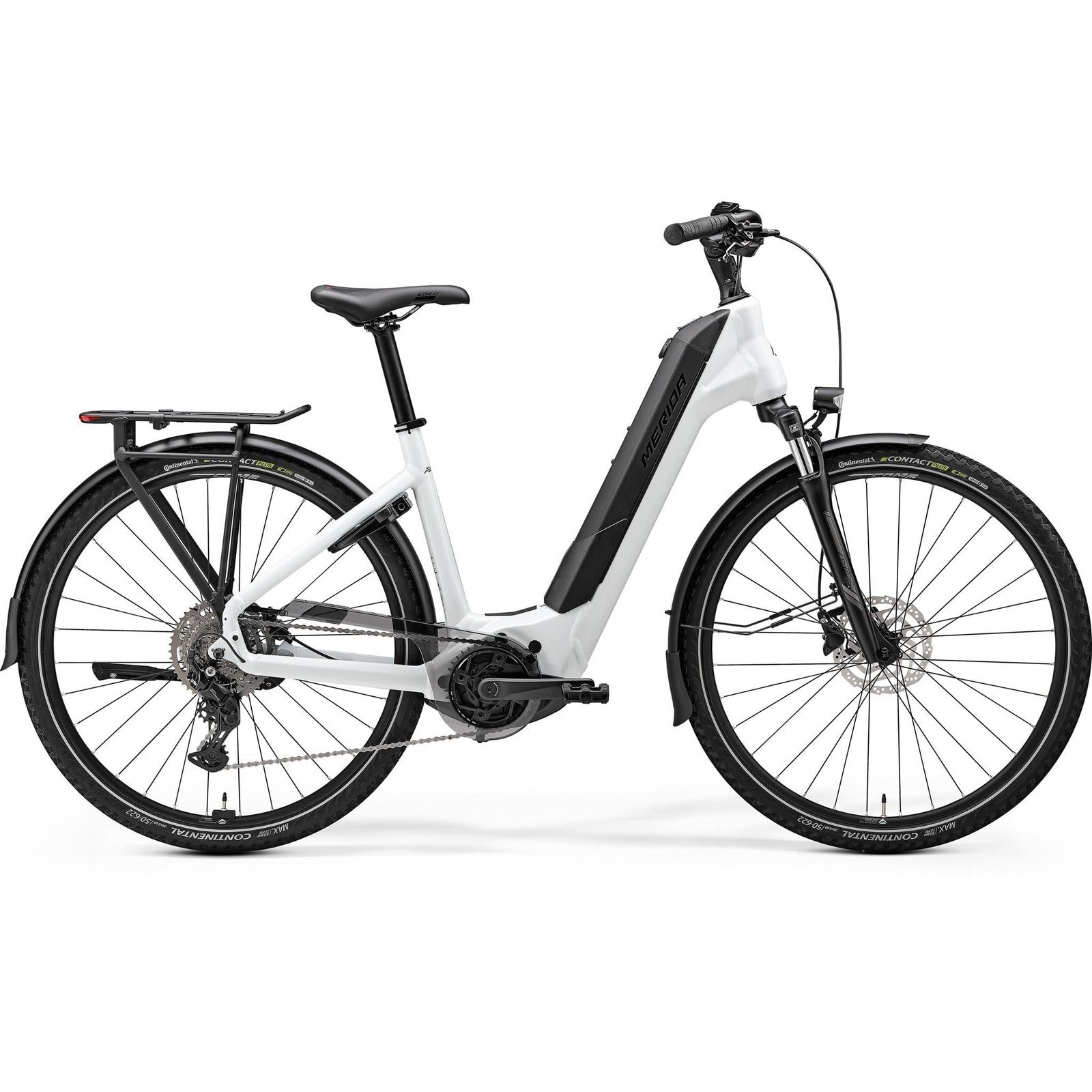 Merida eFloat City 400 EQ Electric Hybrid Bike Pearl White/Gunmetal Grey 2026 – XS