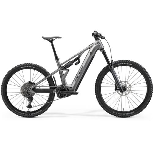 Merida eOne-Eighty 500 Electric Enduro Bike Gunmetal Grey/Black – XS