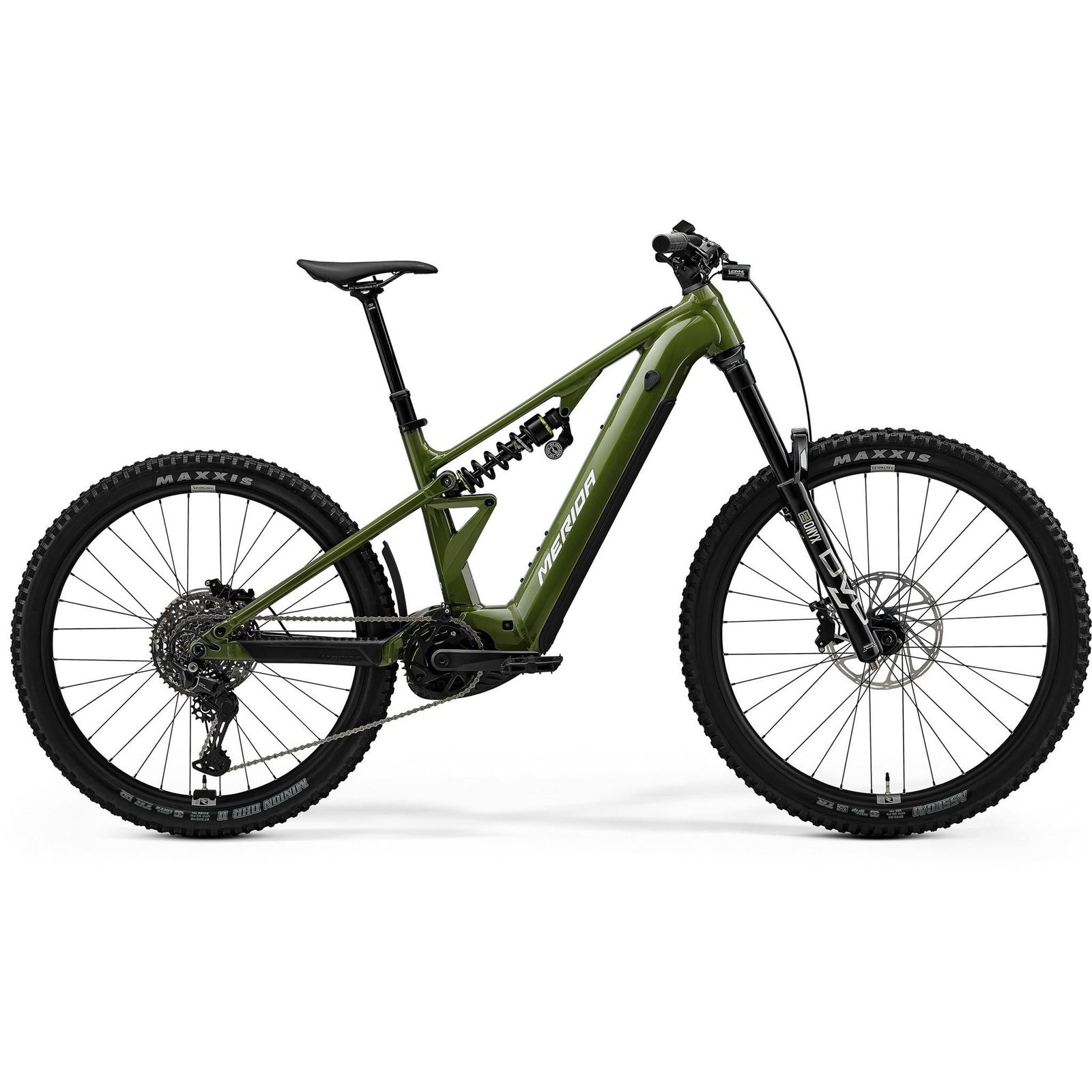 Merida eOne-Eighty FR 800 Electric Enduro Bike Gunmetal Grey/Black – XS - image 2