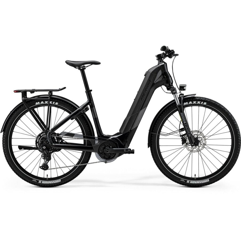 Merida eSpresso CC 400 EQ Electric Hybrid Bike Metallic Black/Gunmetal Grey – XS