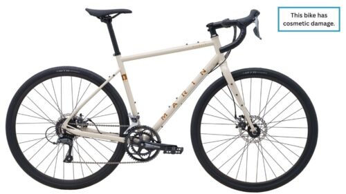 Ex Demo – Marin Nicasio 1 – Steel Gravel Urban Bike M2 – Cream White / M