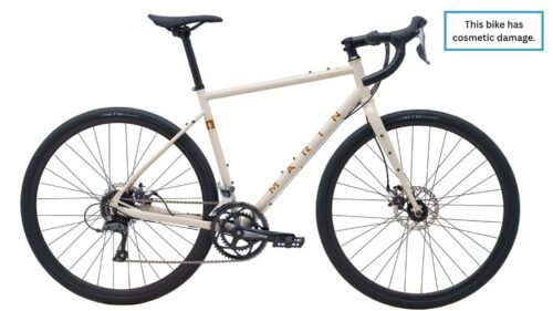 Ex Demo – Marin Nicasio 1 – Steel Gravel Urban Bike L2 – Cream White / L