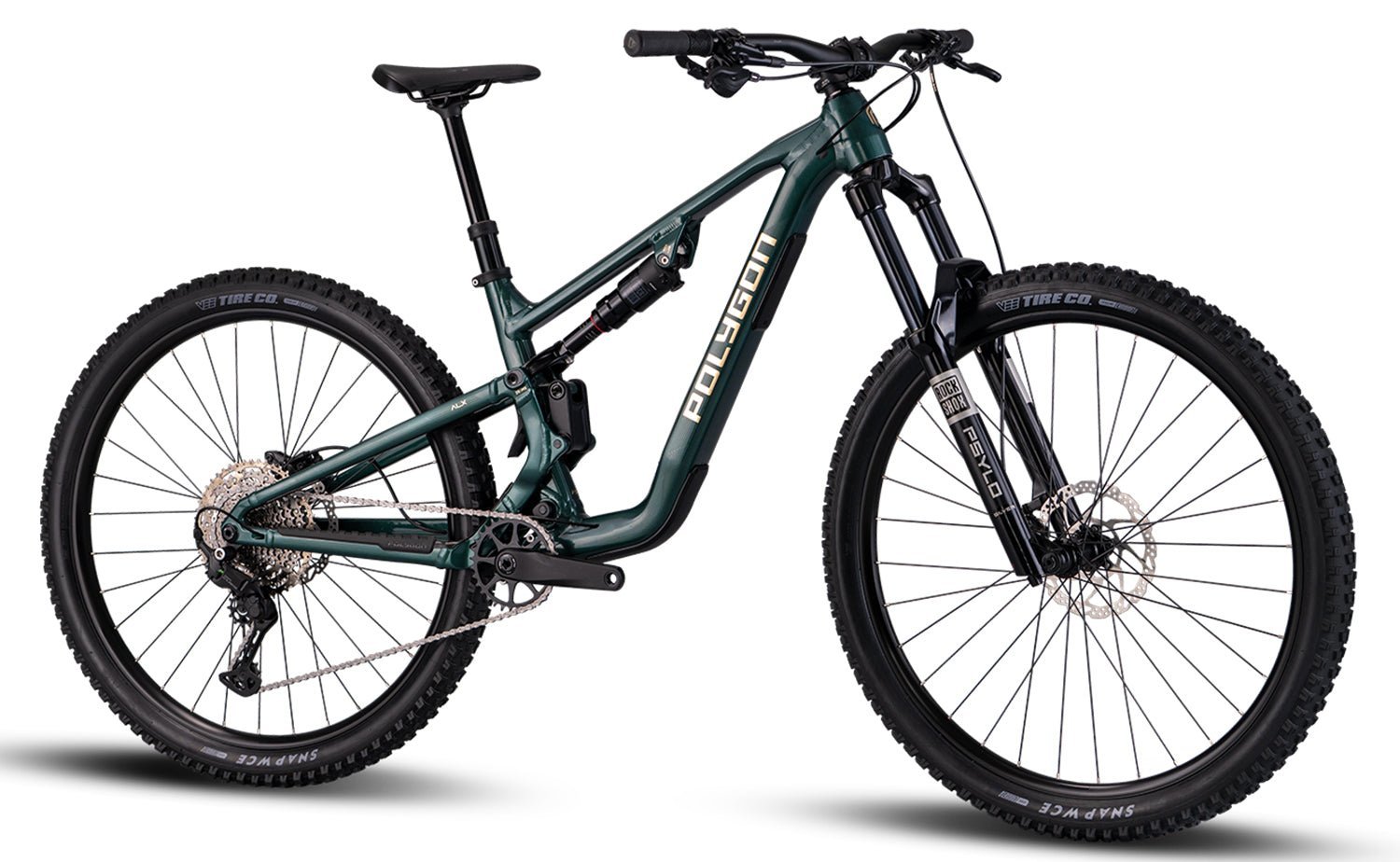 Polygon Collosus T5 – All-Mountain Bike – Metallic Forest Green / S - image 4