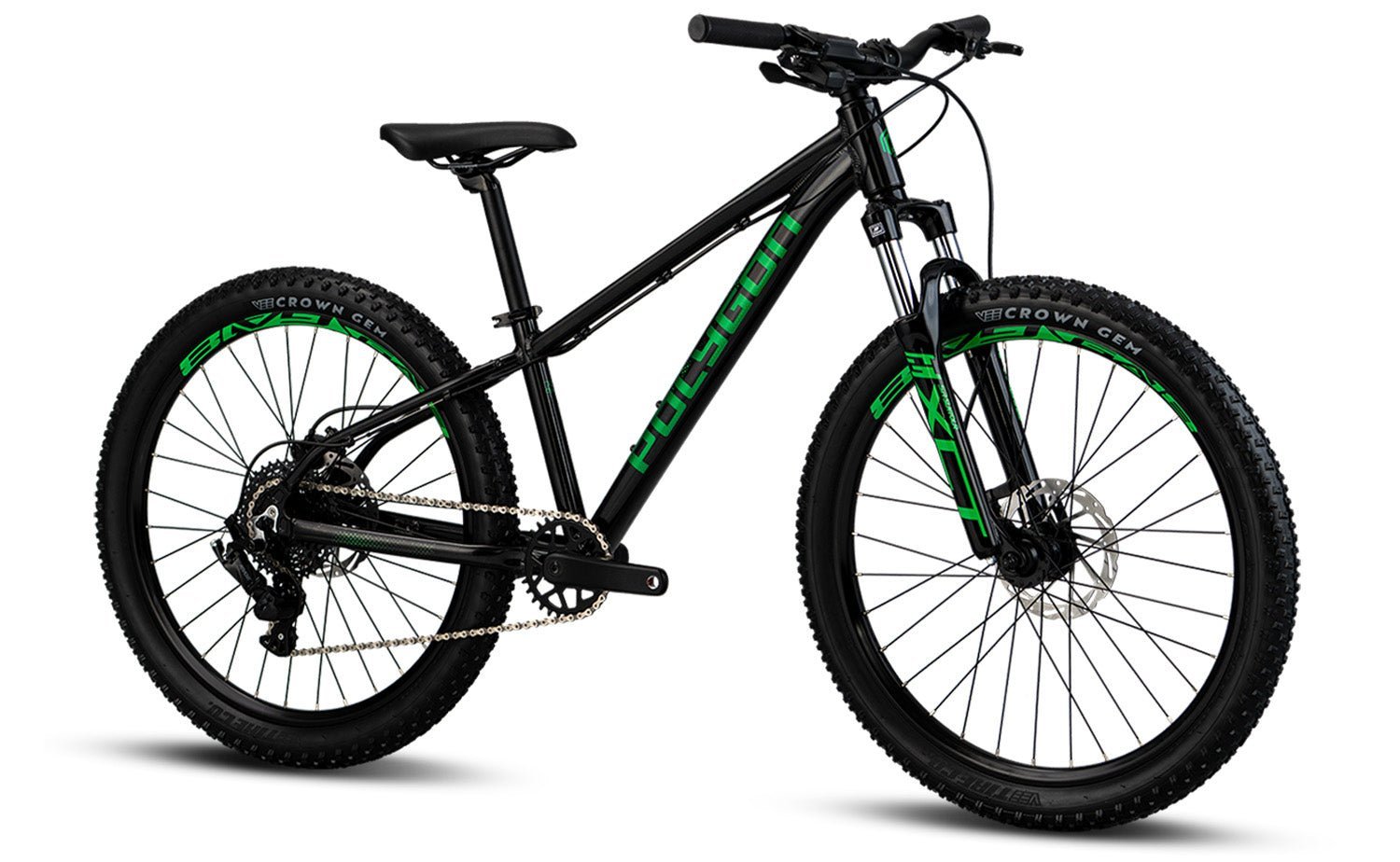 Polygon Premier 24 XC Disc Evo – Kids Mountain Bike – Black - image 3