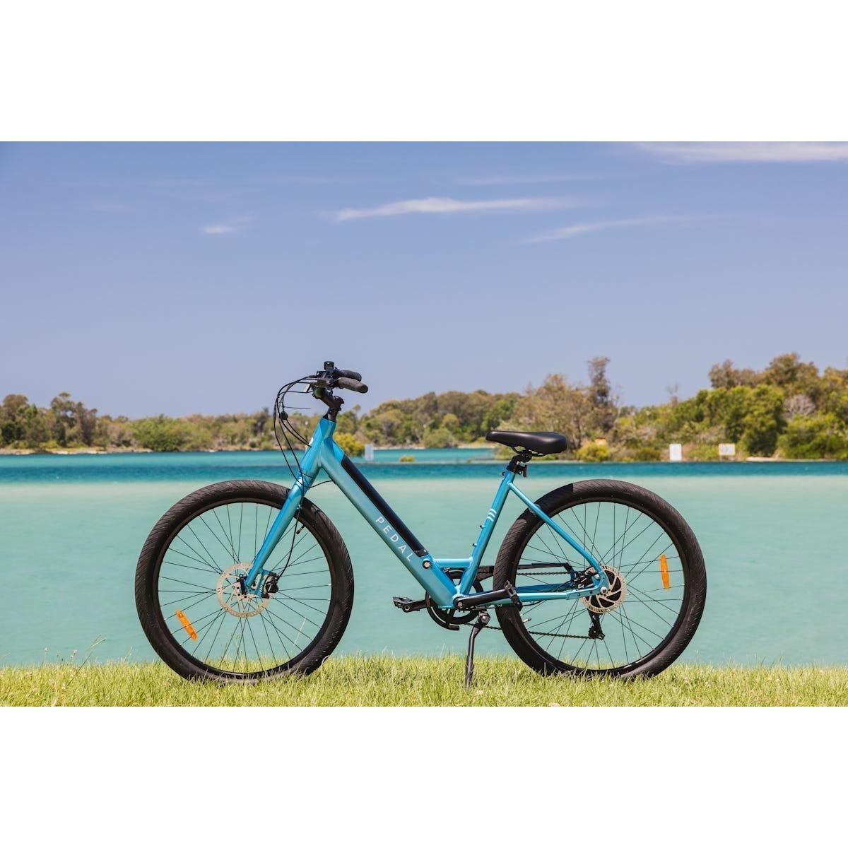 Pedal Breeze E4 Electric Cruiser Bike Gloss Cosmic Blue – SM - image 5