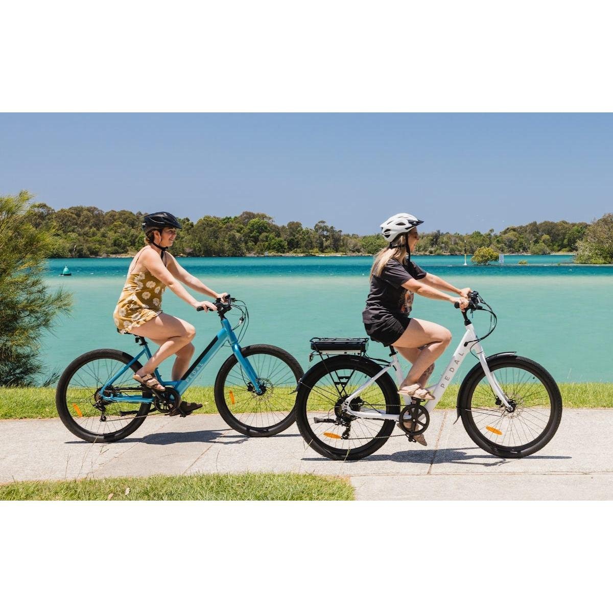 Pedal Breeze E4 Electric Cruiser Bike Gloss Cosmic Blue – SM - image 4