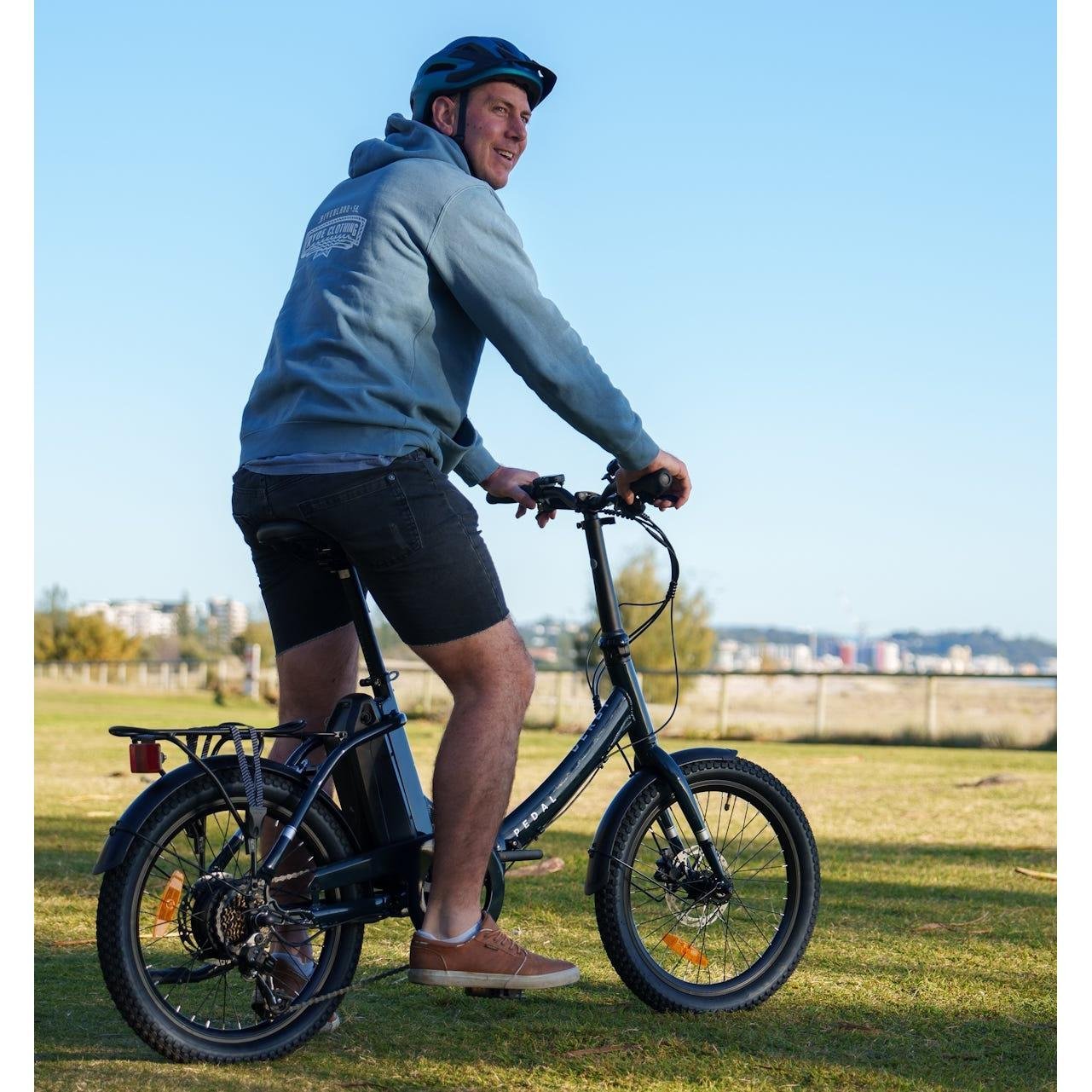 Pedal Derby Electric Folding Bike Red – UNI - image 3